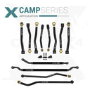 12pc Camp Series Control Arm - Track Bar - Steering Kit