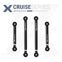 4pc Cruise Series Rear Control Arm Kit