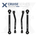 4pc Cruise Series Rear Control Arm Kit