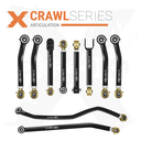 10pc Crawl Series Control Arm - Track Bar Kit