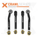 4pc Crawl Series Front Control Arm Kit