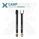 2pc Camp Series Front Upper Control Arm Set