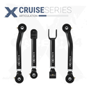 4pc Cruise Series Front Control Arm Kit