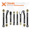 8pc Crawl Series Control Arm Kit