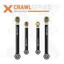 4pc Crawl Series Rear Control Arm Kit