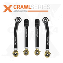 4pc Crawl Series Front Control Arm Kit