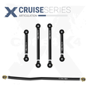 5pc Cruise Series Rear Control Arm - Track Bar Kit