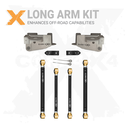 Adjustable Rear Kit Long Arm Kit - Jeep, Wrangler JK/JKU, 2007, 2018