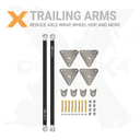 2pc Universal Trailing Arm Kit